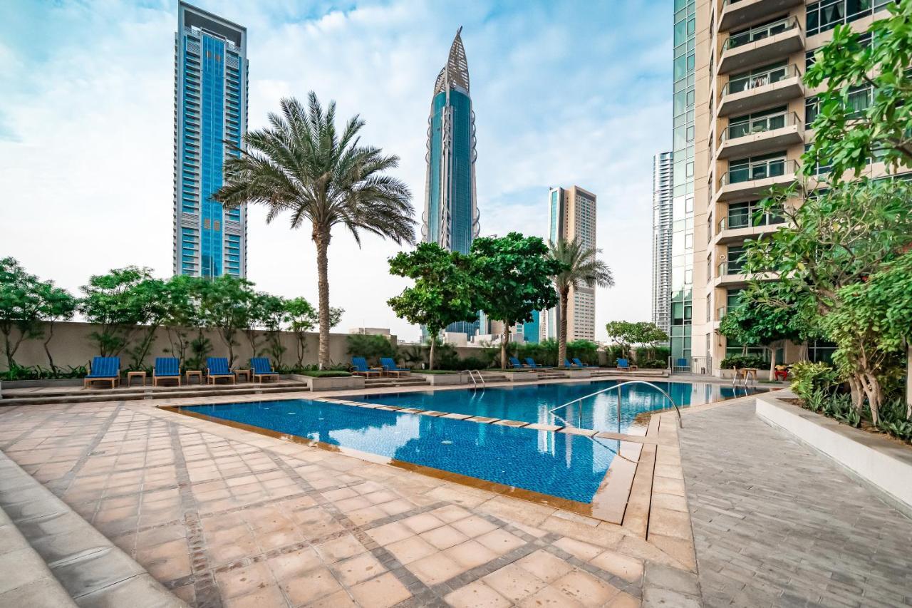 Higuests - Designer Apt With Panoramic View Near Burj Khalifa Leilighet Dubai Eksteriør bilde